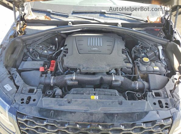 SALYB2RV3JA766767 2018 LAND ROVER RANGE Black Widok komory silnika