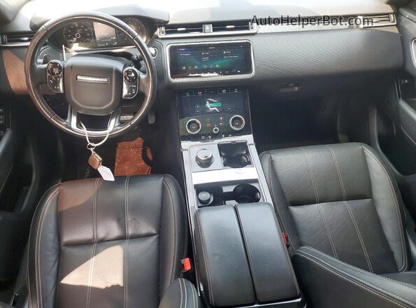 SALYB2RX0JA777761 2018 LAND ROVER RANGE Black Առջևի վահանակի տեսք