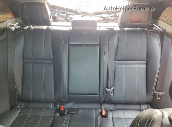 SALYB2RX0JA777761 2018 LAND ROVER RANGE Black Հետևի նստատեղերի տեսք