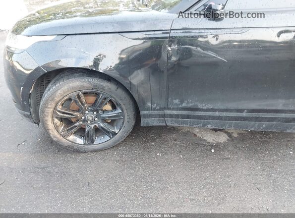 SALYB2RX1JA725300 2018 LAND ROVER RANGE ROVER VELAR Black წინა ხედი