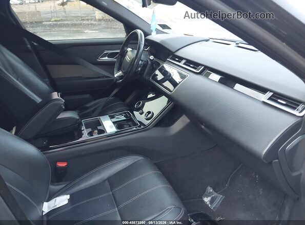 SALYB2RX1JA725300 2018 LAND ROVER RANGE ROVER VELAR Black წინა სალონის ხედი