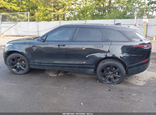 SALYB2RX1JA725300 2018 LAND ROVER RANGE ROVER VELAR Black უკანა სალონის ხედი
