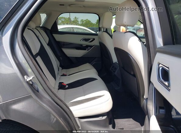 SALYB2RX2JA778006 2018 LAND ROVER RANGE ROVER VELAR Gray Widok naklejki z numerem VIN