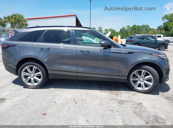 SALYB2RX2JA778006 2018 LAND ROVER RANGE ROVER VELAR Gray Widok wnętrza z tyłu