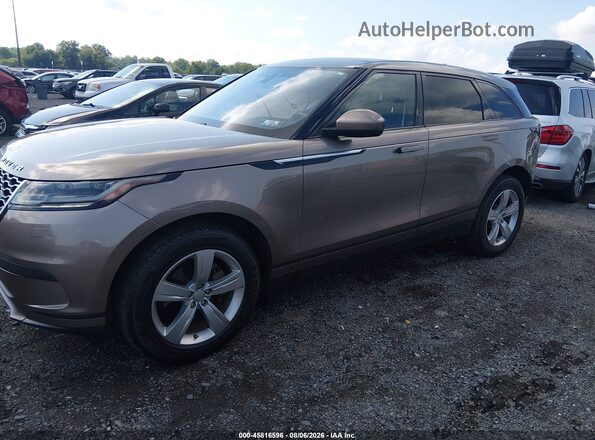 SALYB2RX3JA752496 2018 LAND ROVER RANGE ROVER VELAR Champagne Vista tres cuartos delantera izquierda