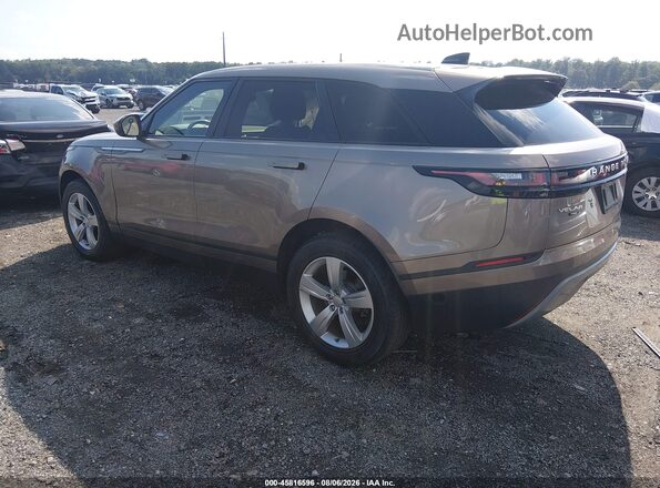 SALYB2RX3JA752496 2018 LAND ROVER RANGE ROVER VELAR Champagne Trasero izquierdo