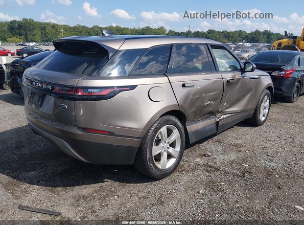 SALYB2RX3JA752496 2018 LAND ROVER RANGE ROVER VELAR Champagne Trasero derecho