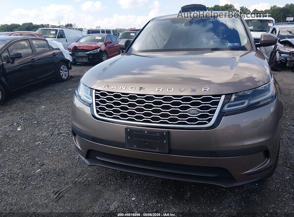 SALYB2RX3JA752496 2018 LAND ROVER RANGE ROVER VELAR Champagne Vista del cuadro de instrumentos