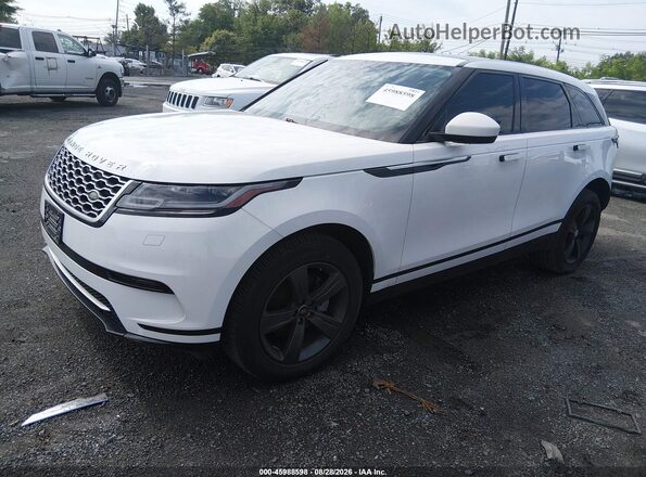 SALYB2RX4JA706398 2018 LAND ROVER RANGE ROVER VELAR White წინა მარცხენა ხედი სამი მეოთხედიდან