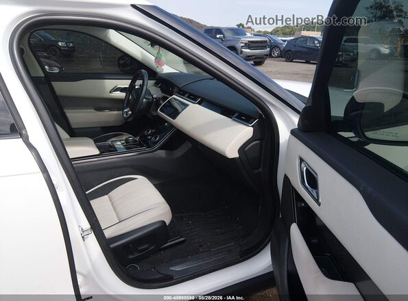 SALYB2RX4JA706398 2018 LAND ROVER RANGE ROVER VELAR White წინა სალონის ხედი