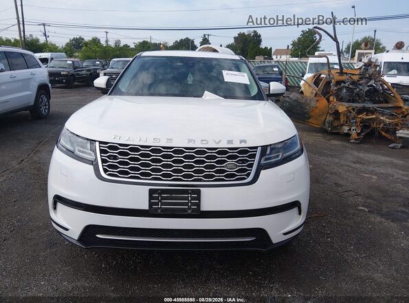 SALYB2RX4JA706398 2018 LAND ROVER RANGE ROVER VELAR White ხელსაწყოთა პანელის ხედი