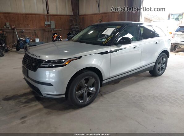 SALYJ2EX4PA351332 2023 LAND ROVER RANGE ROVER VELAR Gray Առջևի ձախ երեք քառորդ տեսարան