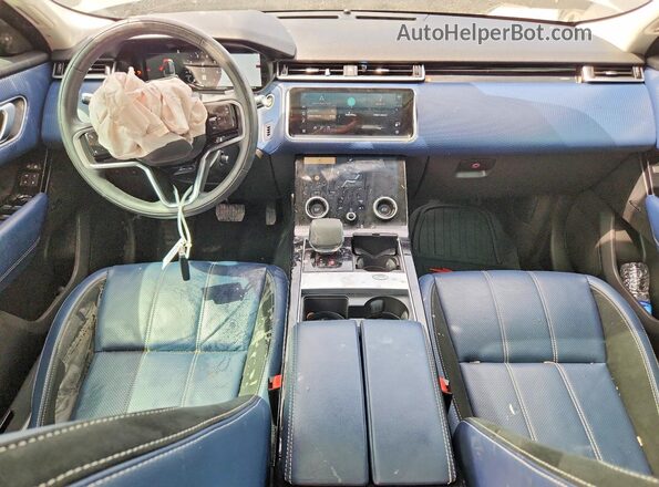 SALYJ2EX5MA311899 2021 LAND ROVER RANGE Black წინა პანელის ხედი