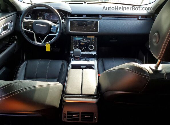SALYJ2EX5NA341535 2022 LAND ROVER RANGE Gray Vista del salpicadero