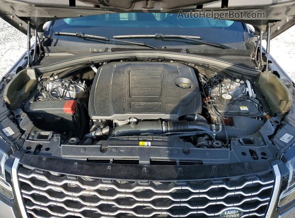 SALYJ2EX5NA341535 2022 LAND ROVER RANGE Gray Vista del compartimento del motor