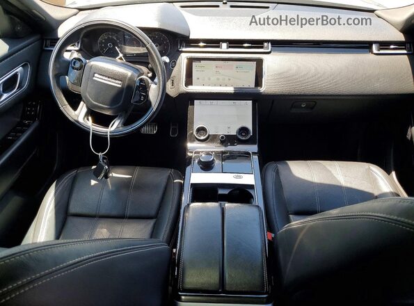 SALYK2EX0LA287815 2020 LAND ROVER RANGE Gray Вид панелі приладів