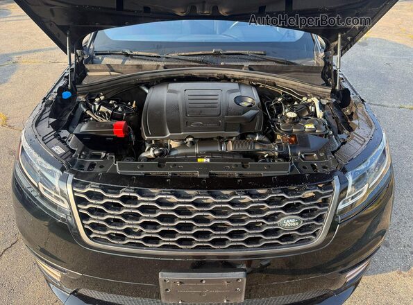 SALYK2EX2LA253956 2020 LAND ROVER RANGE Black Widok z przodu