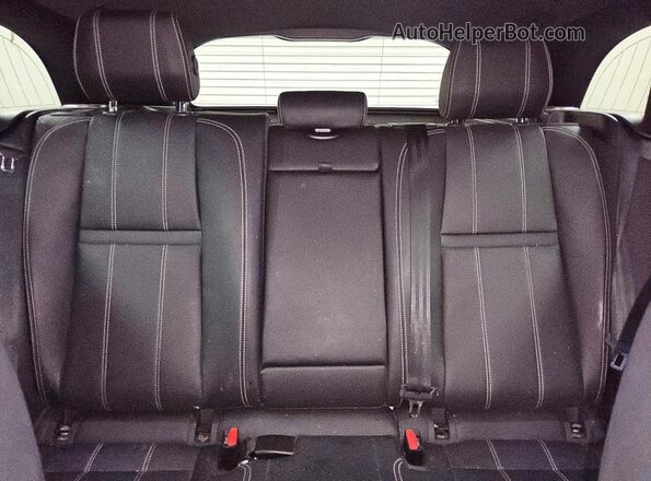 SALYK2EX7LA255430 2020 LAND ROVER RANGE Black უკანა სავარძლების ხედი