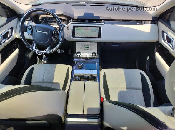 SALYK2EX8LA289344 2020 LAND ROVER RANGE Black წინა პანელის ხედი