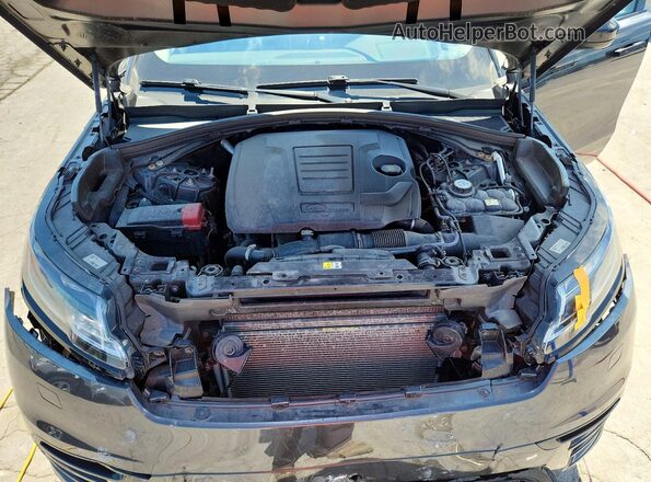 SALYK2EX8LA289344 2020 LAND ROVER RANGE Black ძრავის განყოფილების ხედი