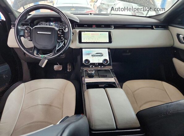 SALYK2EXXLA273369 2020 LAND ROVER RANGE Черный Вид панели приборов