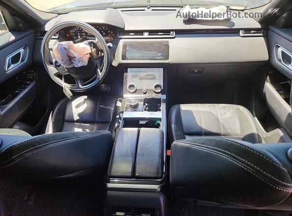 SALYK2FV4LA252904 2020 LAND ROVER RANGE Black წინა პანელის ხედი