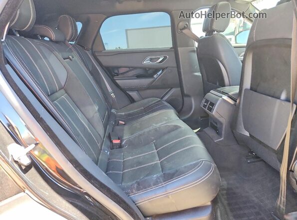 SALYK2FV4LA252904 2020 LAND ROVER RANGE Black უკანა სალონის ხედი