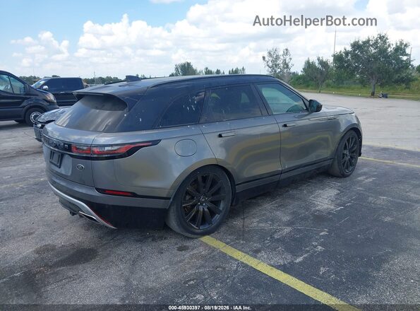 SALYK2FV6LA254010 2020 LAND ROVER RANGE ROVER VELAR Серый Задняя правая четверть
