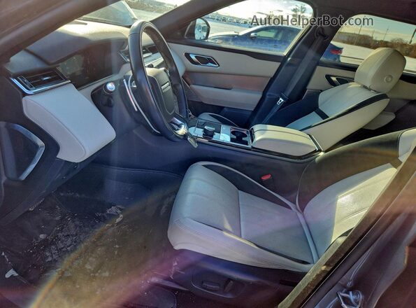 SALYL2EN3KA203755 2019 LAND ROVER RANGE Gray Widok wnętrza z przodu