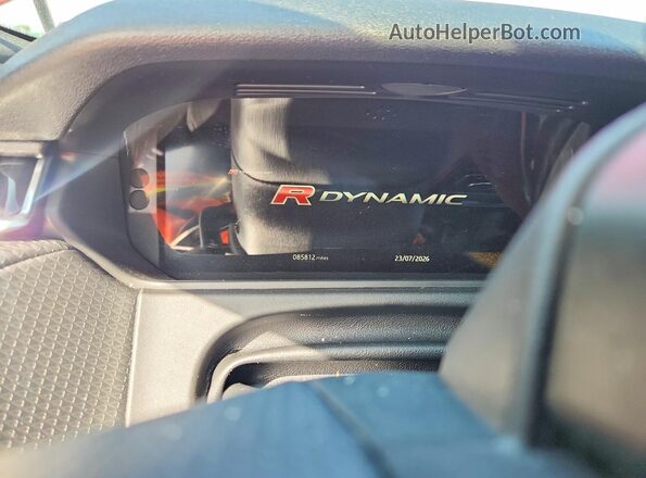SALYL2EV0KA791436 2019 LAND ROVER RANGE Red Instrument cluster view