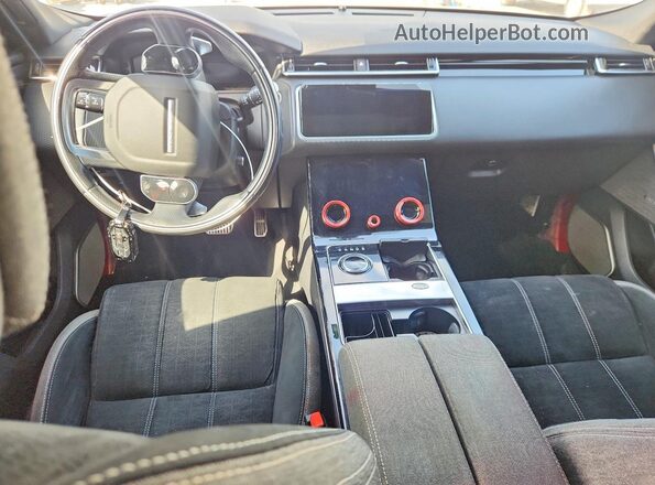 SALYL2EV0KA791436 2019 LAND ROVER RANGE Red Dashboard view