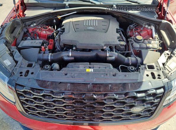 SALYL2EV0KA791436 2019 LAND ROVER RANGE Red Engine compartment view
