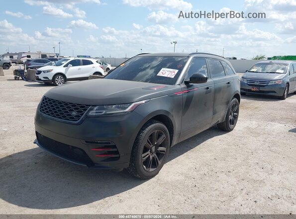 SALYL2EX0KA793687 2019 LAND ROVER RANGE ROVER VELAR Black Առջևի ձախ երեք քառորդ տեսարան
