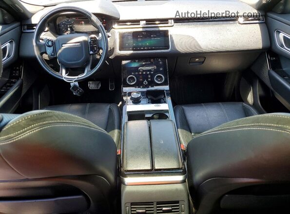 SALYL2EX2KA205336 2019 LAND ROVER RANGE Gray Առջևի վահանակի տեսք