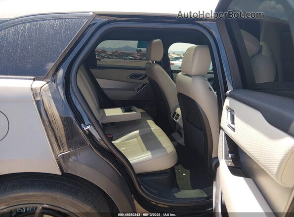 SALYL2EX7KA204067 2019 LAND ROVER RANGE ROVER VELAR Purple Vista de la etiqueta del VIN