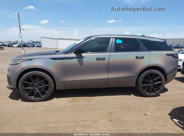 SALYL2EX7KA204067 2019 LAND ROVER RANGE ROVER VELAR Purple Vista interior de 360 grados