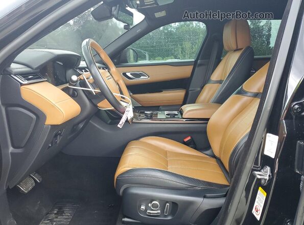 SALYL2EX7KA207096 2019 LAND ROVER RANGE Black Вид салону спереду