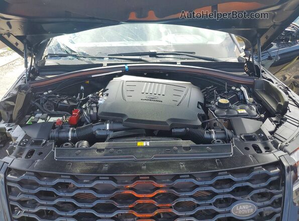 SALYL2FV3KA212406 2019 LAND ROVER RANGE Black უკანა სალონის ხედი