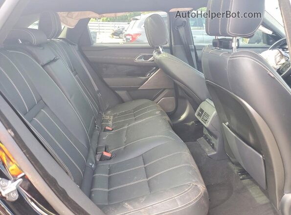 SALYL2FV3KA212406 2019 LAND ROVER RANGE Black უკანა სავარძლების ხედი