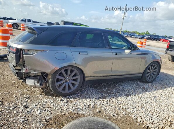 SALYL2RV6JA709301 2018 LAND ROVER RANGE Gray Trasero derecho