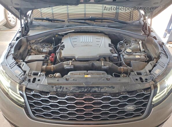 SALYL2RV8JA703340 2018 LAND ROVER RANGE Gray Вид підкапотного простору