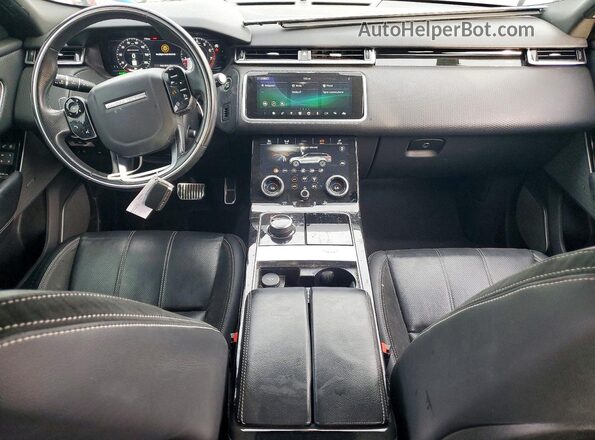 SALYL2RX2JA742491 2018 LAND ROVER RANGE Gray Вид панелі приладів