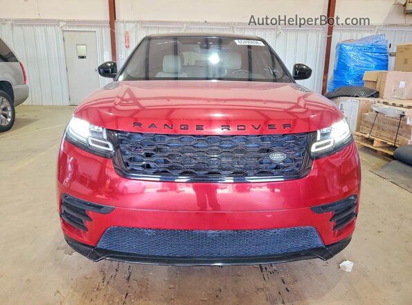 SALYL2RX8JA760137 2018 LAND ROVER RANGE Красный Вид спереди
