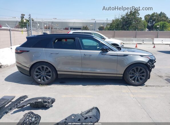 SALYM2EV0KA203905 2019 LAND ROVER RANGE ROVER VELAR Gray სალონის 360-გრადუსიანი ხედი
