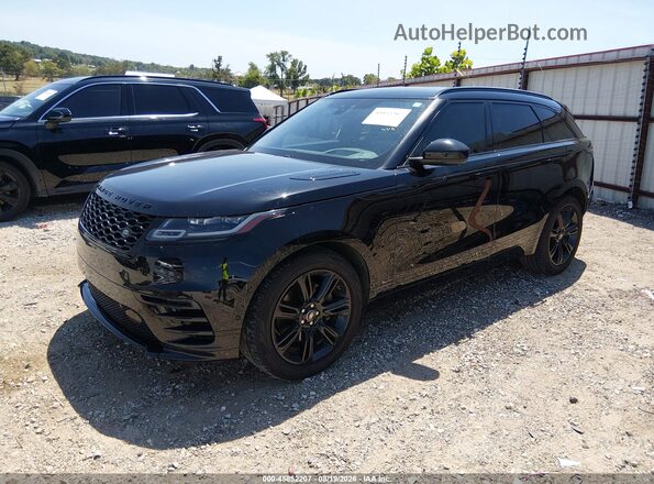 SALYM2EVXLA237982 2020 LAND ROVER RANGE ROVER VELAR Black წინა მარცხენა ხედი სამი მეოთხედიდან