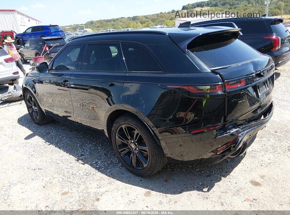 SALYM2EVXLA237982 2020 LAND ROVER RANGE ROVER VELAR Black უკანა მარცხენა