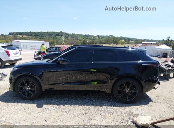 SALYM2EVXLA237982 2020 LAND ROVER RANGE ROVER VELAR Black სალონის 360-გრადუსიანი ხედი