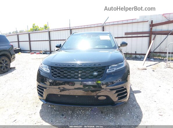 SALYM2EVXLA237982 2020 LAND ROVER RANGE ROVER VELAR Black ხელსაწყოთა პანელის ხედი
