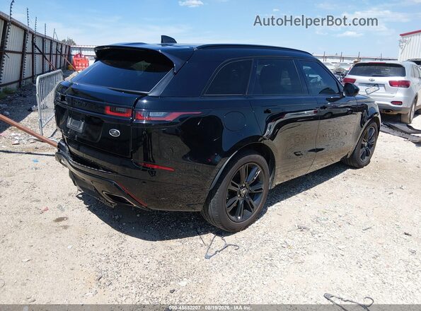 SALYM2EVXLA237982 2020 LAND ROVER RANGE ROVER VELAR Black უკანა მარჯვენა