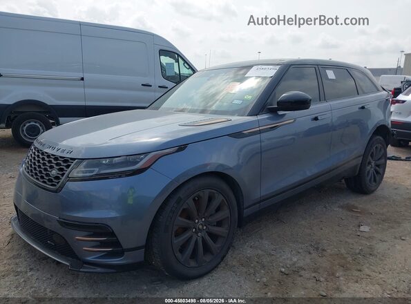 SALYT2EX4NA344145 2022 LAND ROVER RANGE ROVER VELAR Blue Vista tres cuartos delantera izquierda